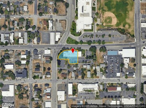  521 W Maxwell Ave, Spokane, WA Parcel Map