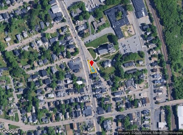  609 N Main St, Brockton, MA Parcel Map