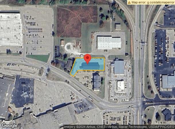  907 W Carl Sandburg Dr, Galesburg, IL Parcel Map