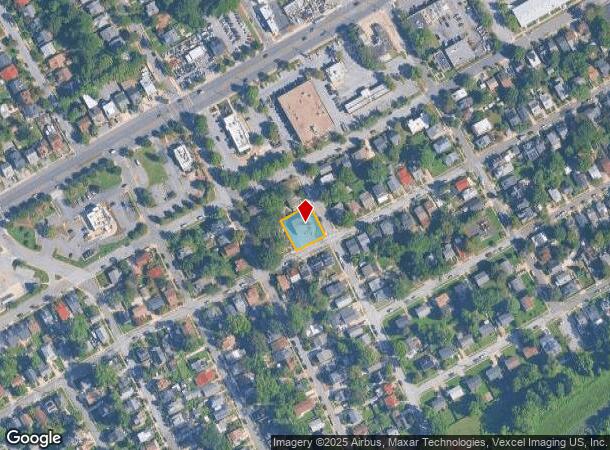 4110 Newton St, Brentwood, MD Parcel Map