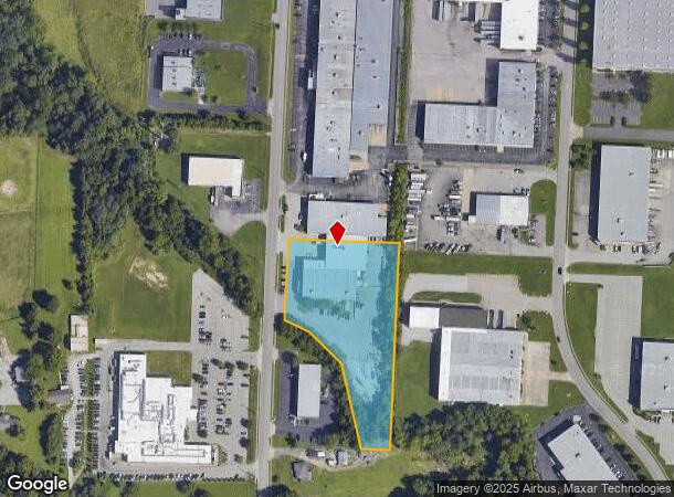  4108 Reas Ln, New Albany, IN Parcel Map