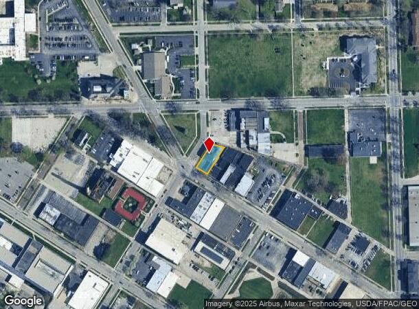  2040 Adams St, Toledo, OH Parcel Map