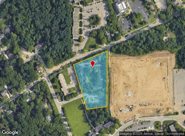 1500 Gilbert Ct, Ann Arbor, MI Parcel Map