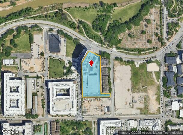  3705 Allen Pkwy, Houston, TX Parcel Map