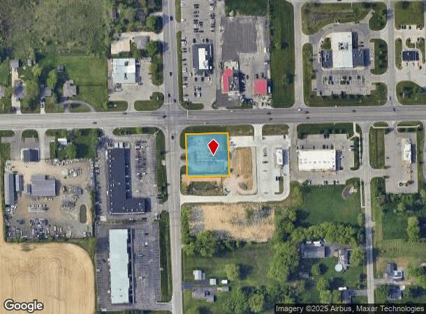 2525 W Hill Rd, Flint, MI Parcel Map