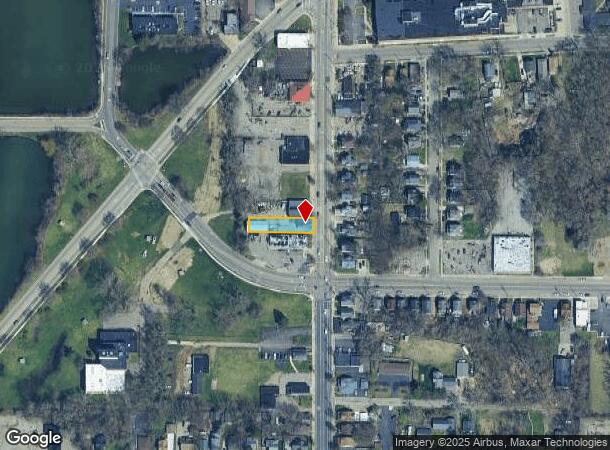  1316 S Burdick St, Kalamazoo, MI Parcel Map