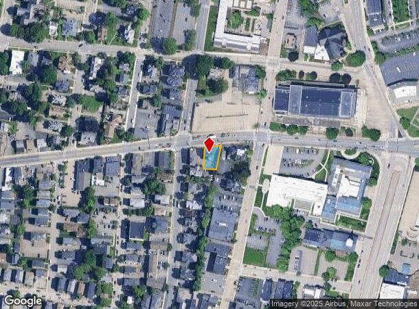  37 Highland St, Worcester, MA Parcel Map