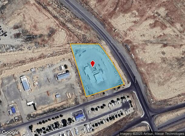 924 Poplar St, Carlin, NV Parcel Map