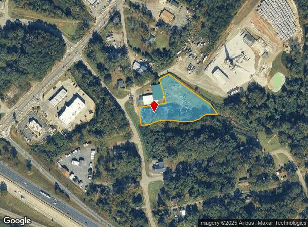 365 College St, Forsyth, GA Parcel Map