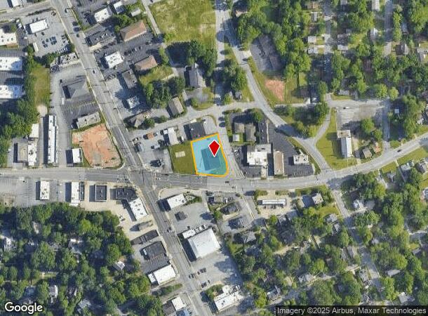 121 E Lexington Ave, High Point, NC Parcel Map