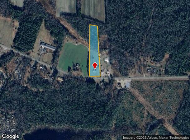 3611 Kings Hwy, Colonial Beach, VA Parcel Map