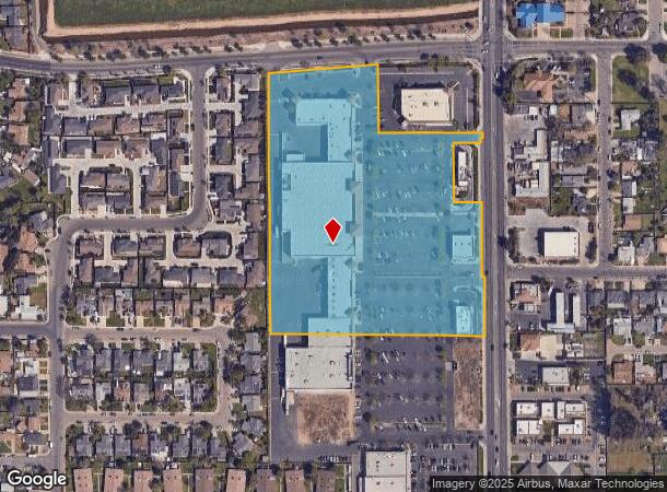  1941 N Dinuba Blvd, Visalia, CA Parcel Map