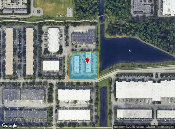  6810 Lyons Technology Cir, Coconut Creek, FL Parcel Map