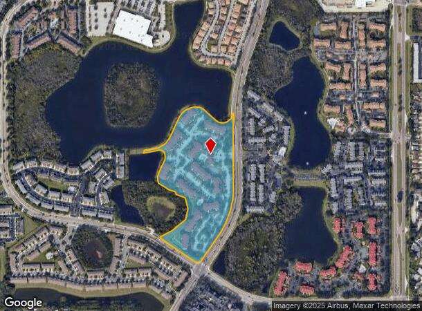 1240 Astor Commons Pl, Brandon, FL Parcel Map