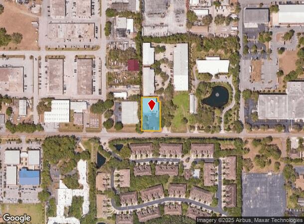  2090 Palmetto St, Clearwater, FL Parcel Map