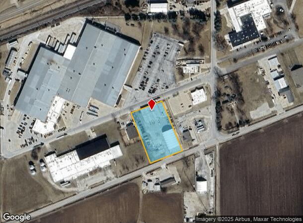 12263 Highland Rd, Highland, IL Parcel Map