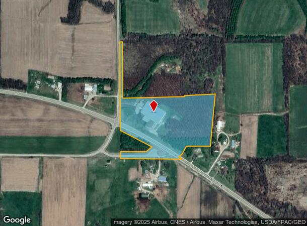 18903 High Point Rd, Viola, WI Parcel Map