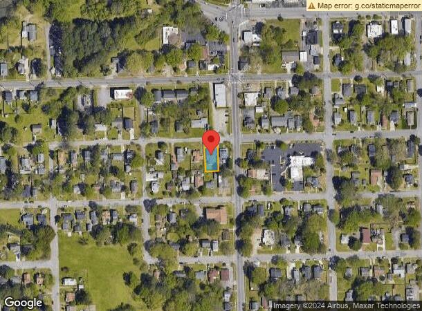  3703 County St, Portsmouth, VA Parcel Map