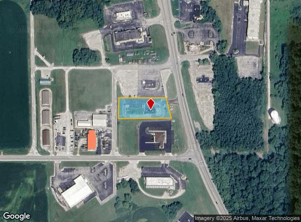 1002 N Main St, Cloverdale, IN Parcel Map