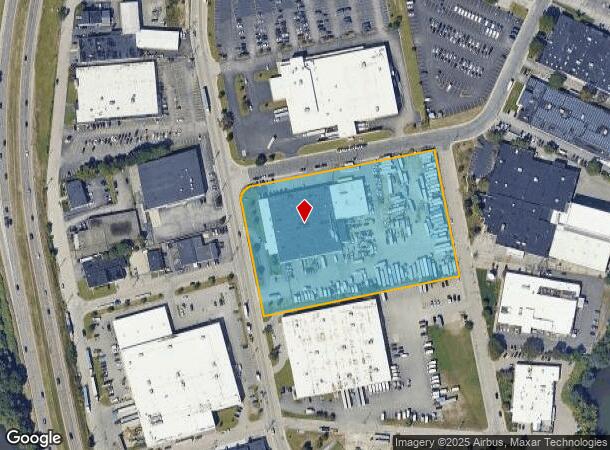  250 Niantic Ave, Providence, RI Parcel Map