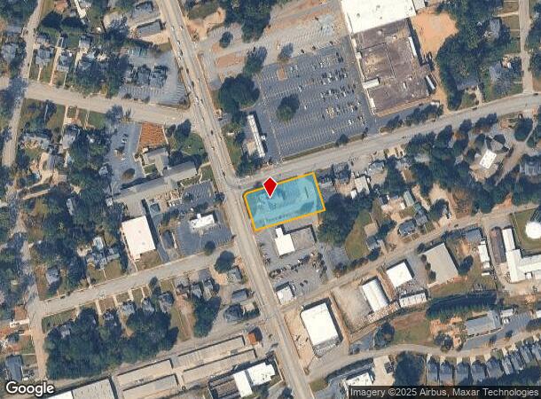  1722 N Main St, Anderson, SC Parcel Map