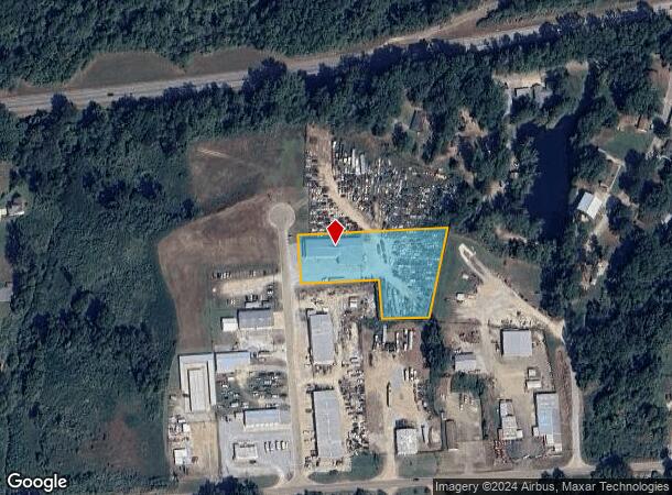  136 Business Park Dr, Vicksburg, MS Parcel Map