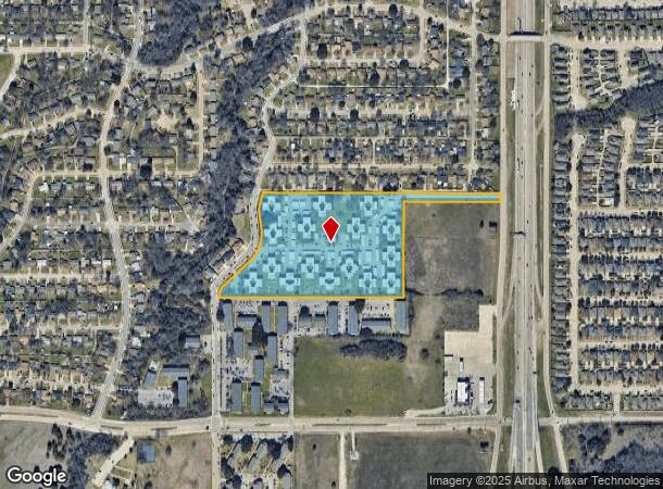  7930 Leigh Ann Dr, Dallas, TX Parcel Map