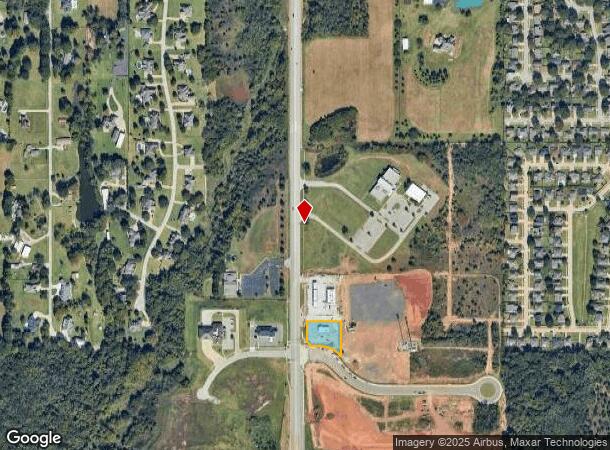 5405 S Aspen Ave, Broken Arrow, OK Parcel Map