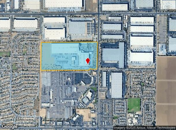  7502 W Durango St, Phoenix, AZ Parcel Map