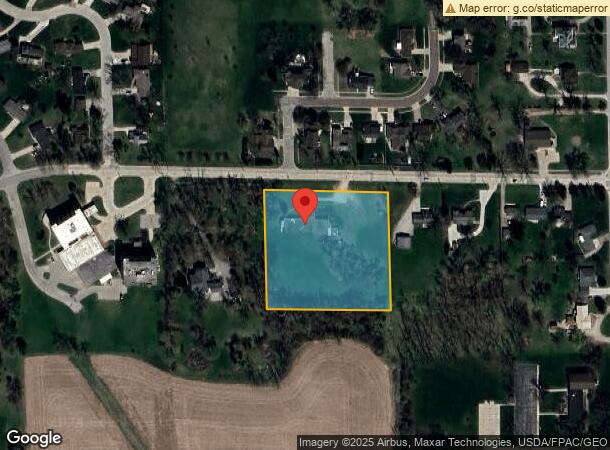  1404 W Lincoln Way, Marshalltown, IA Parcel Map