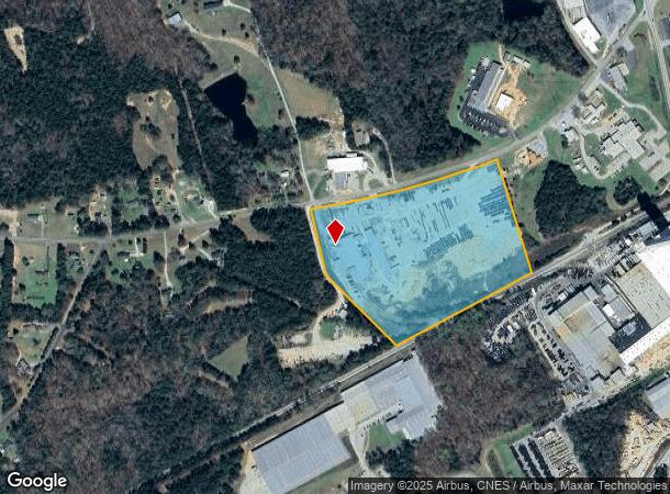  217 Old Calhoun Falls Rd, Abbeville, SC Parcel Map