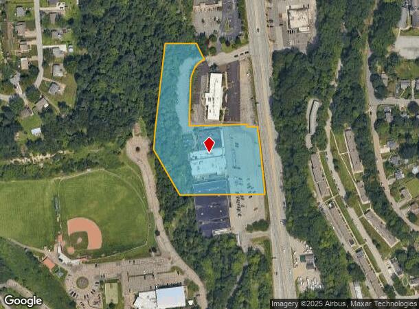  4721 Mcknight Rd, Pittsburgh, PA Parcel Map