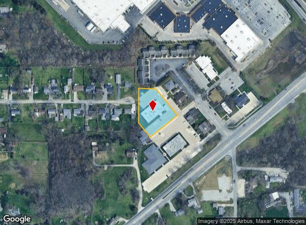 4656 W Jefferson Blvd, Fort Wayne, IN Parcel Map