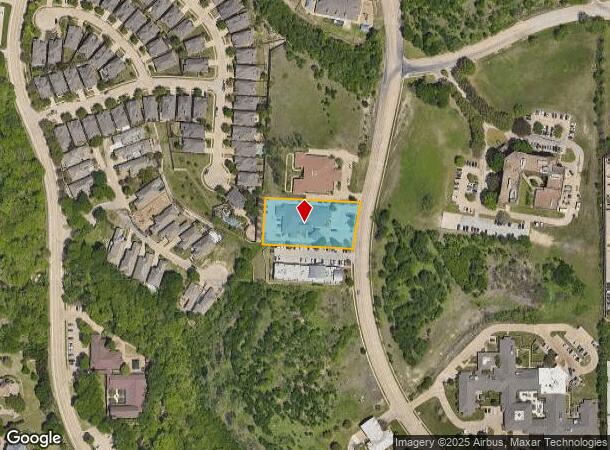  7833 Oakmont Blvd, Fort Worth, TX Parcel Map