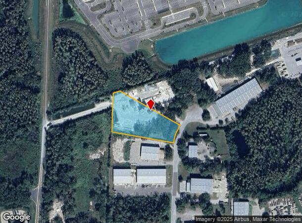  11803 Uradco Pl, San Antonio, FL Parcel Map