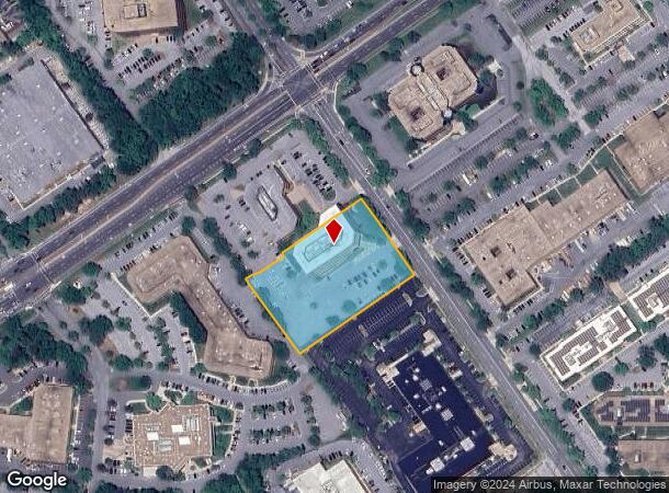  4500 Forbes Blvd, Lanham, MD Parcel Map