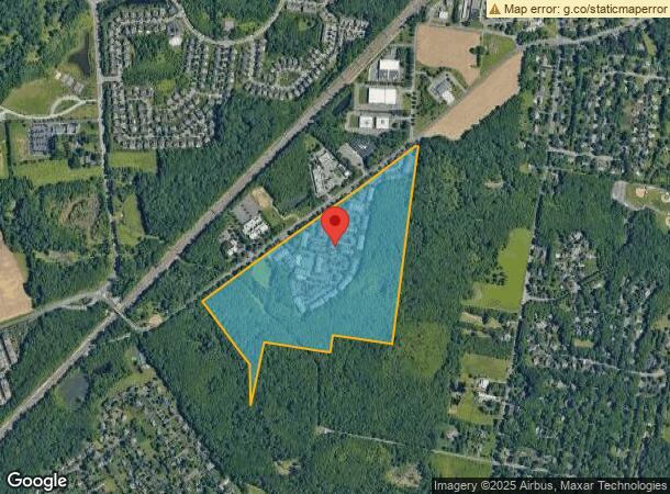  200 Clarksville Rd, Princeton Junction, NJ Parcel Map