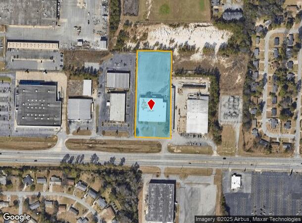  1655 Eisenhower Pky, Macon, GA Parcel Map