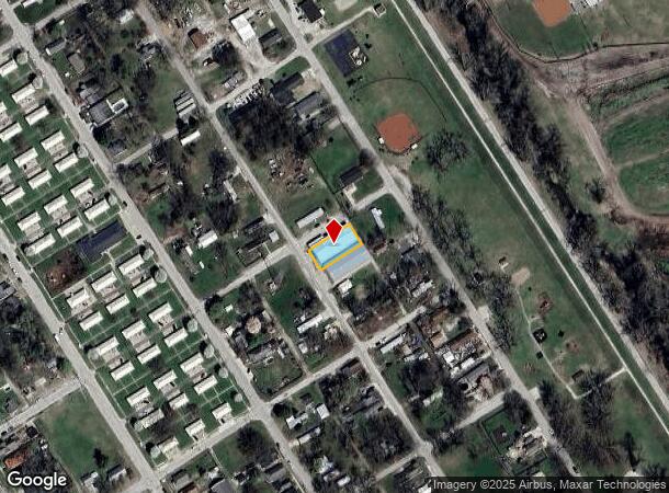 2409 Chestnut St, Vincennes, IN Parcel Map