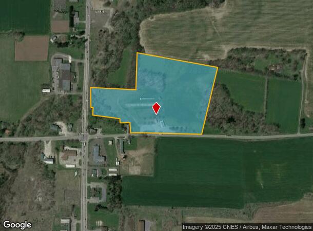  13760 E Schutt Rd, Chaffee, NY Parcel Map