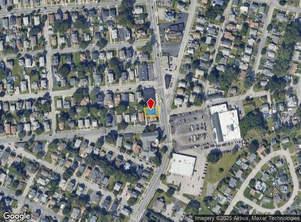 541 Pontiac Ave, Cranston, RI Parcel Map