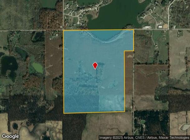 2411 W Territorial Rd, Camden, MI Parcel Map