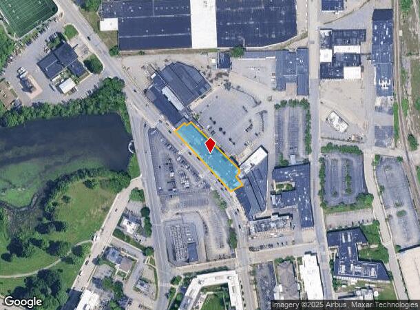  104 Grove St, Worcester, MA Parcel Map