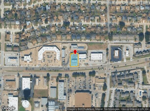 1223 E Pioneer Pky, Arlington, TX Parcel Map