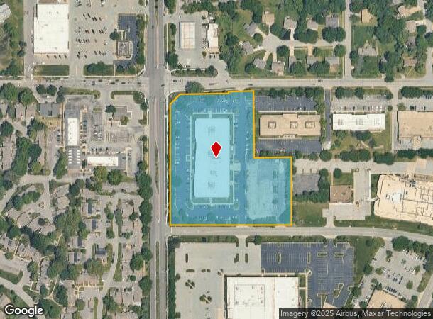  7905 Quivira Rd, Lenexa, KS Parcel Map
