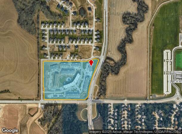 10532 S 97Th Ct, Papillion, NE Parcel Map