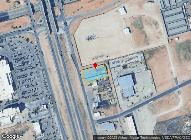  1502 N Loop 250 W, Midland, TX Parcel Map