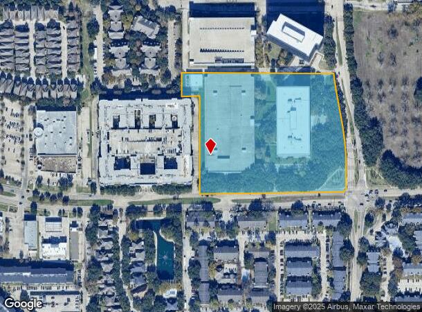  1430 Enclave Pkwy, Houston, TX Parcel Map