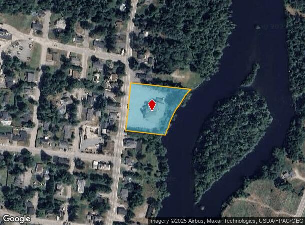1826 Riverside Dr, Berlin, NH Parcel Map