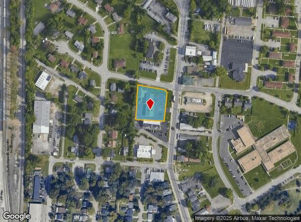  1615 Spring St, Jeffersonville, IN Parcel Map